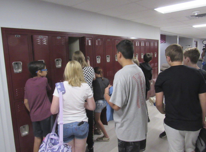 Webbers Falls students ready to get down to business